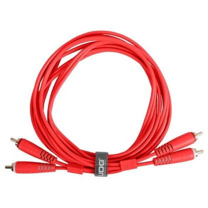 UDG Ultimate Audio Cable RCA-RCA Red Straight