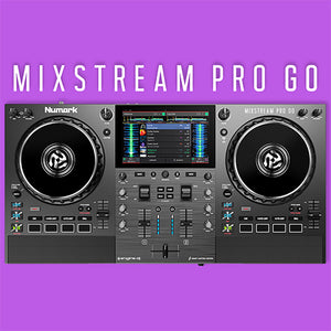 NUMARK MIXSTREAM PRO 4 Channel WiFi Controller with Software & Built-in  Speakers
