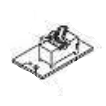 Numark Mixstream Pro Go Spareparts-Top Left Paddle 2 PCB Assembly