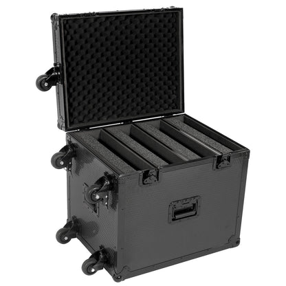 UDG Ultimate Flight Case 4 CDJ/Mixer Plus (Trolley & Spinner Wheels)