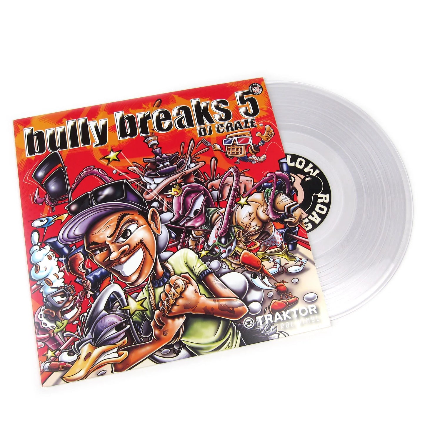 DJ Craze - Bully Breaks 5 Ultra Clear Traktor Control Vinyl (Single) 12"