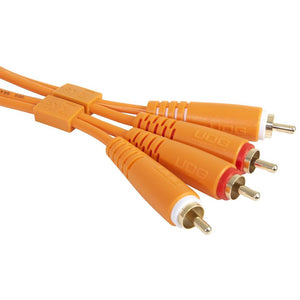 UDG Ultimate Audio Cable RCA-RCA Orange Straight