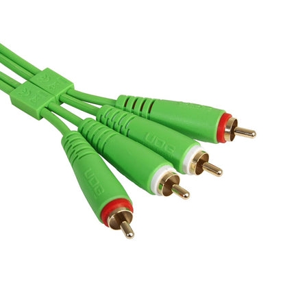 UDG Ultimate Audio Cable RCA-RCA Green Straight