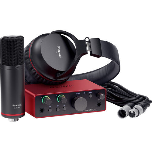 Focusrite Scarlett Solo Studio (4th Gen)