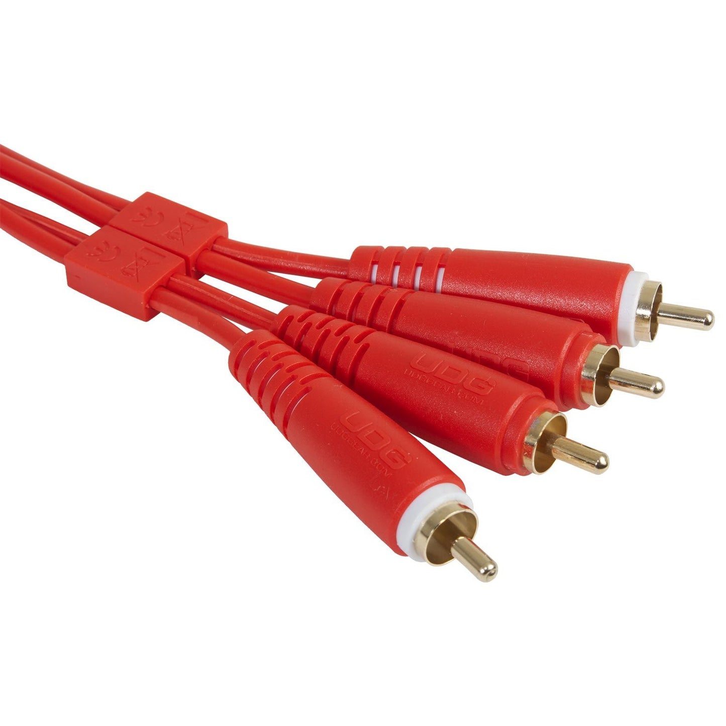 UDG Ultimate Audio Cable RCA-RCA Red Straight