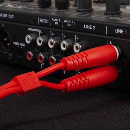 UDG Ultimate Audio Cable RCA-RCA Red Straight