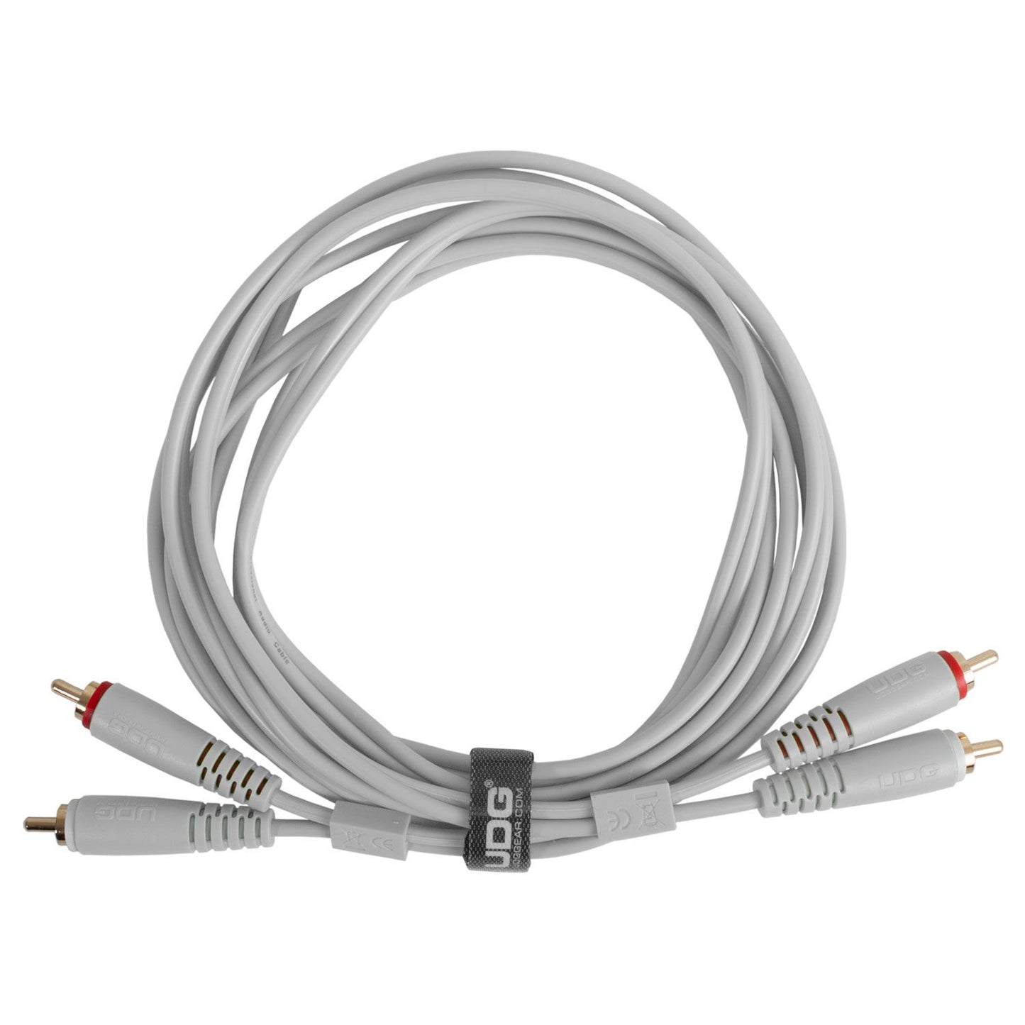 UDG Ultimate Audio Cable RCA-RCA White Straight