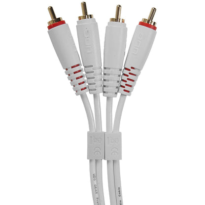 UDG Ultimate Audio Cable RCA-RCA White Straight