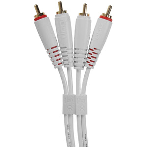 UDG Ultimate Audio Cable RCA-RCA White Straight