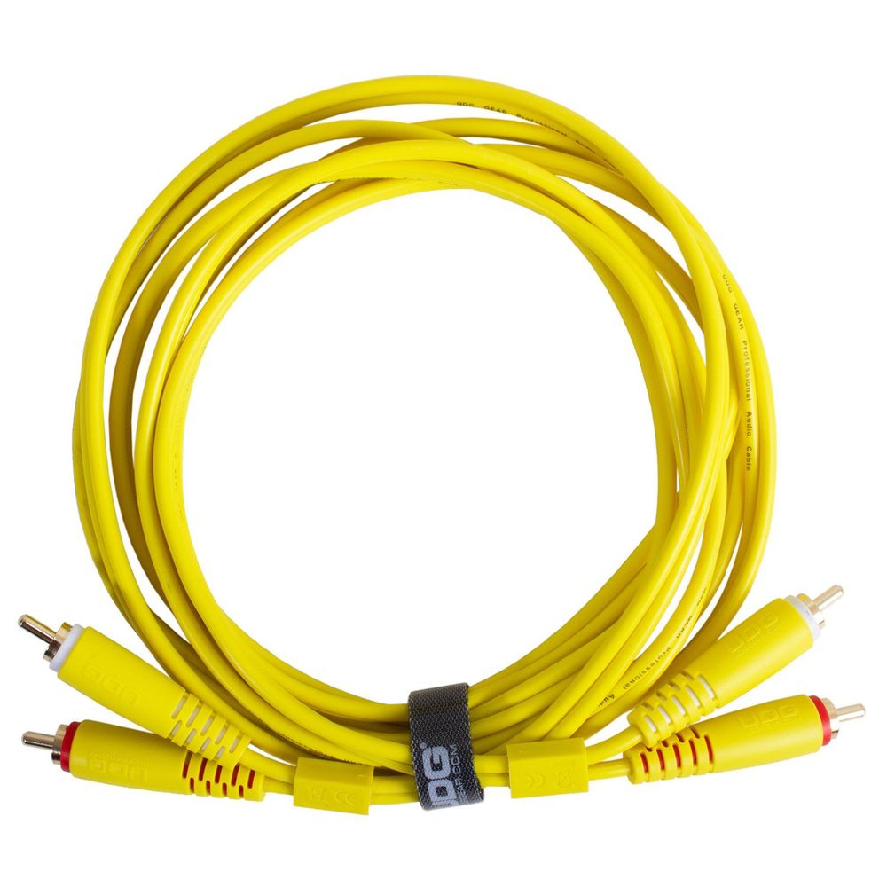 UDG Ultimate Audio Cable RCA-RCA Yellow Straight