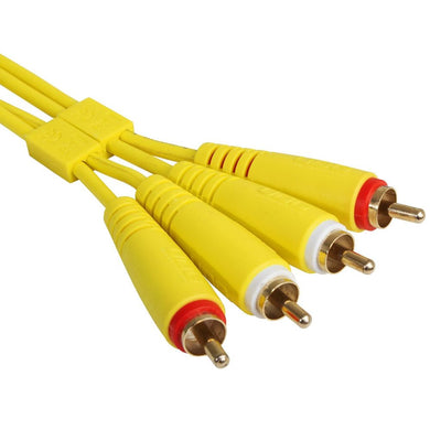 UDG Ultimate Audio Cable RCA-RCA Yellow Straight