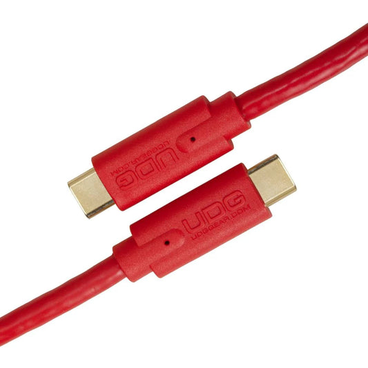 UDG Ultimate USB Cable 3.2 C-C Red Straight