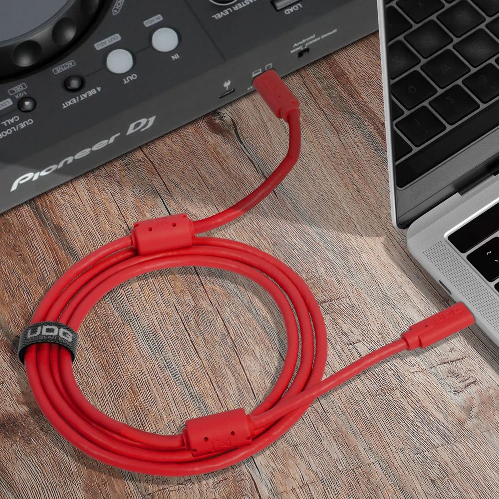 UDG Ultimate USB Cable 3.2 C-C Red Straight