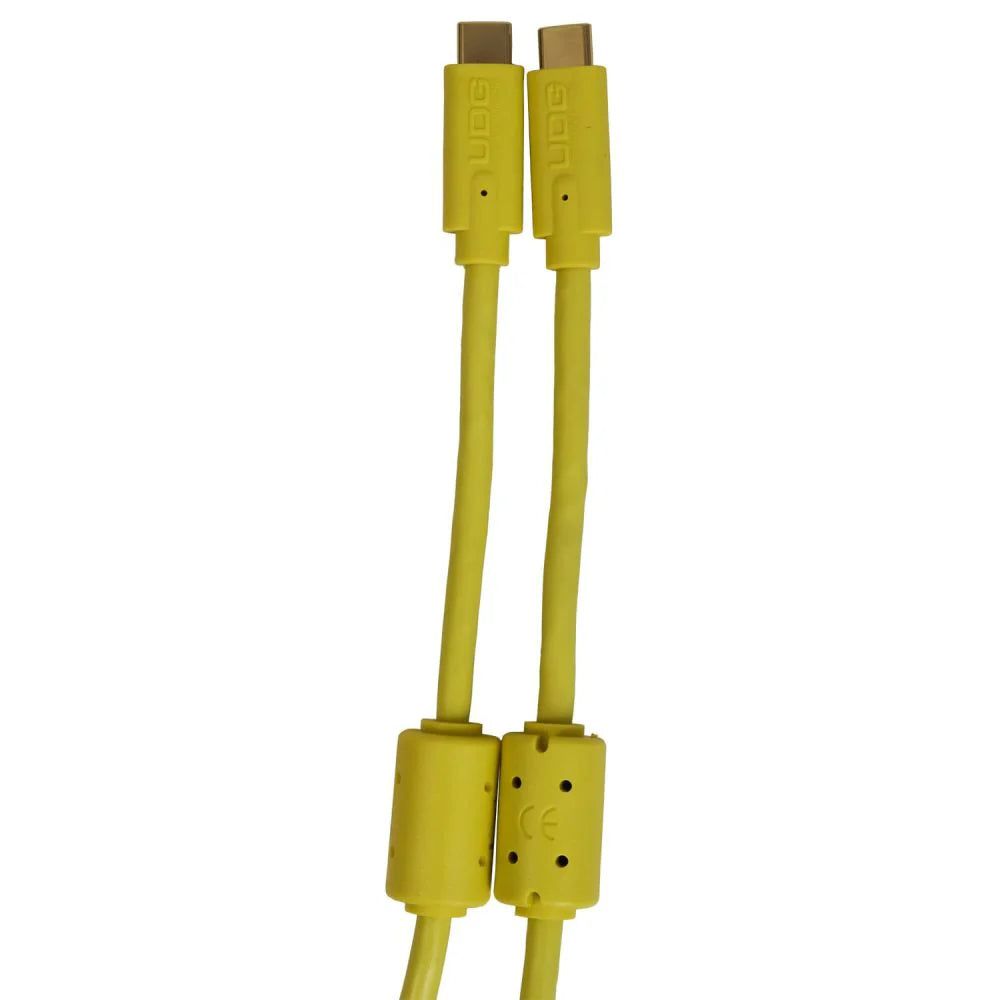 UDG Ultimate USB Cable 3.2 C-C Yellow Straight