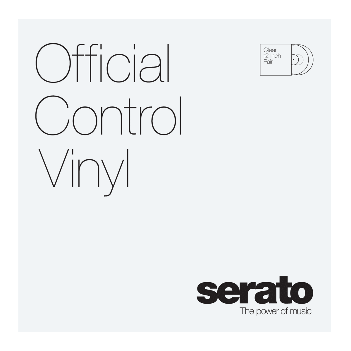 Serato Performance Series Official Control Vinyl (Pair) 12"