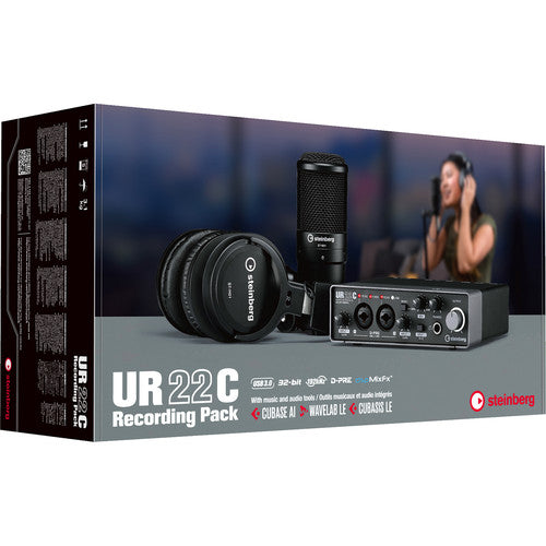 Steinberg UR22C Recording Pack