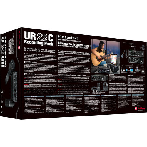 Steinberg UR22C Recording Pack