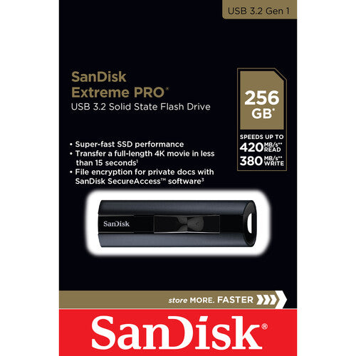 SanDisk Extreme Pro USB 3.2 Solid State Flashdisk