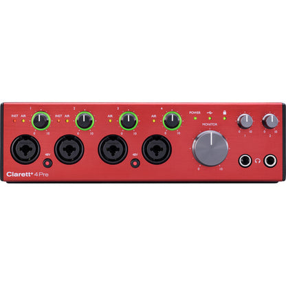 Focusrite Clarett+ 4Pre USB Type-C