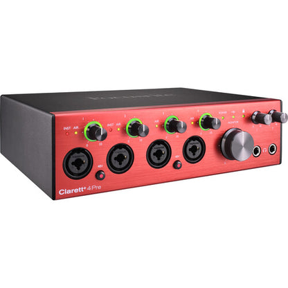 Focusrite Clarett+ 4Pre USB Type-C