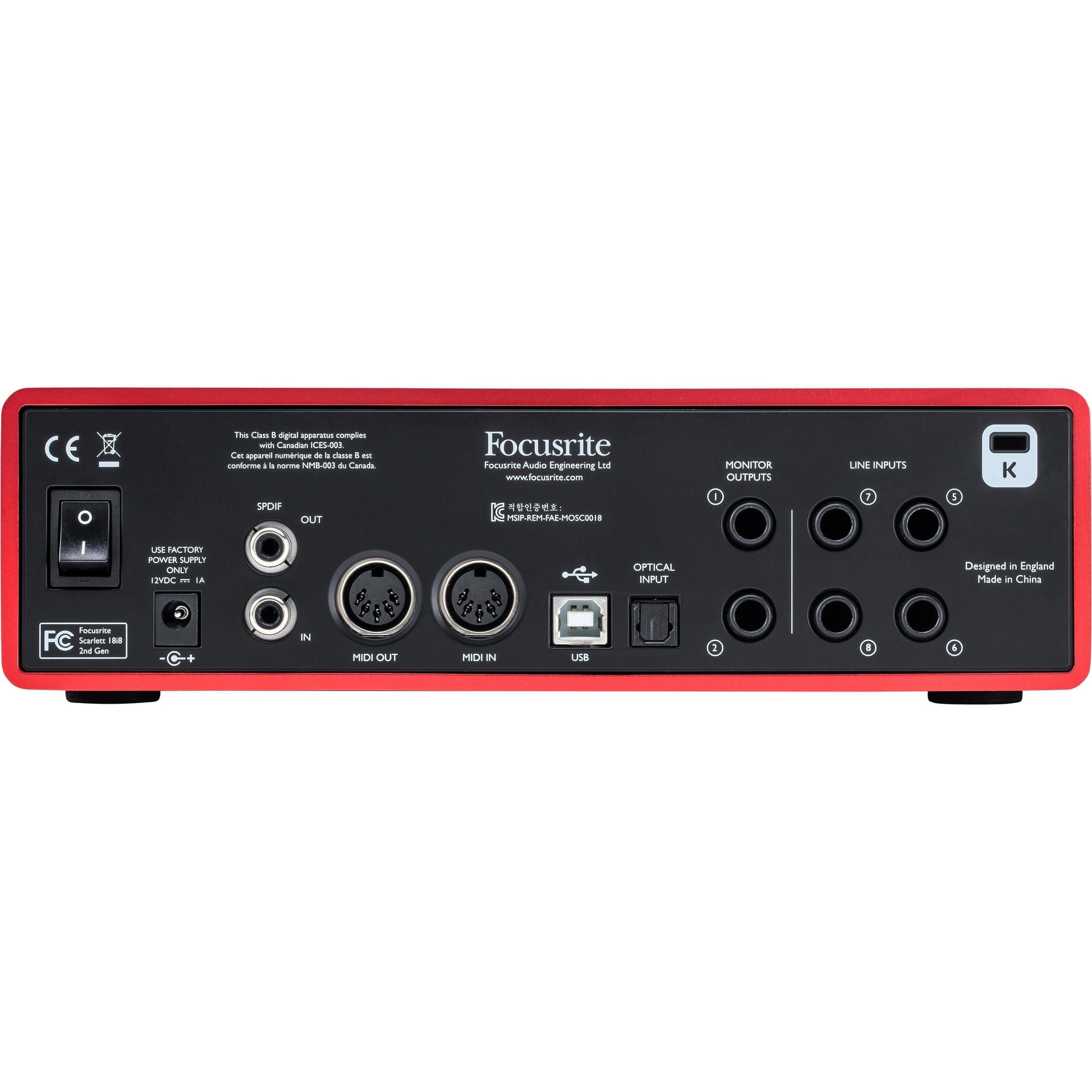 Focusrite Scarlett 18i8