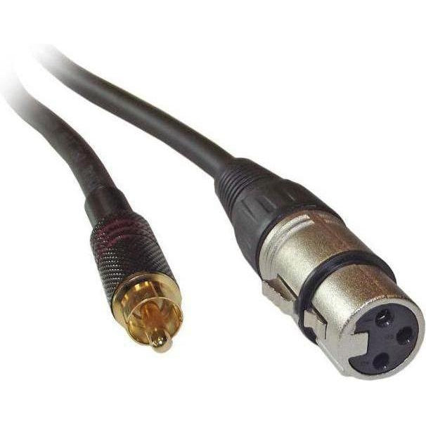 XLR Female to RCA Male Cable