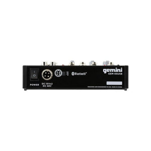 Gemini GEM-05USB - 5 Channel Bluetooth Mixer