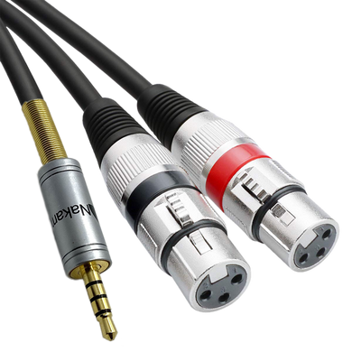Live Streaming Cable-XLR to TRRS