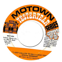 Stevie Wonder-I Just Called To Say I Love You (Used) 7"