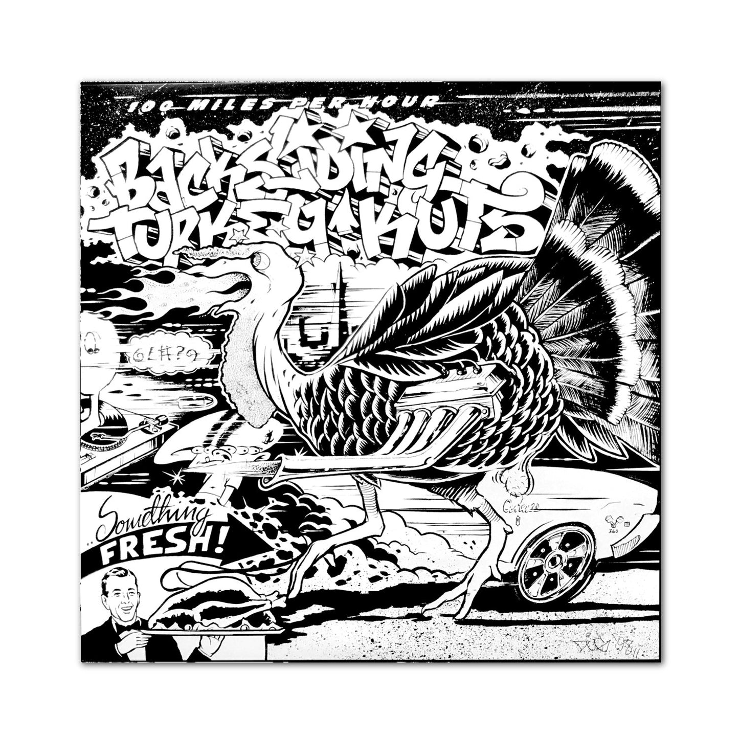 Darth Fader & The Wax Warriors-100 mph Backsliding Turkey Kutz (25th Anniversary) 7"