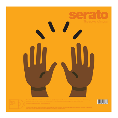 Serato Emoji Series #1 Hands Control Vinyl (Pair) 12"