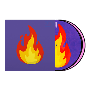 Serato Emoji Series #2 Flame/Record Control Vinyl (Pair) 12"
