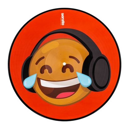 Serato Emoji Series #4 Thinking/Crying Control Vinyl (Pair) 12"