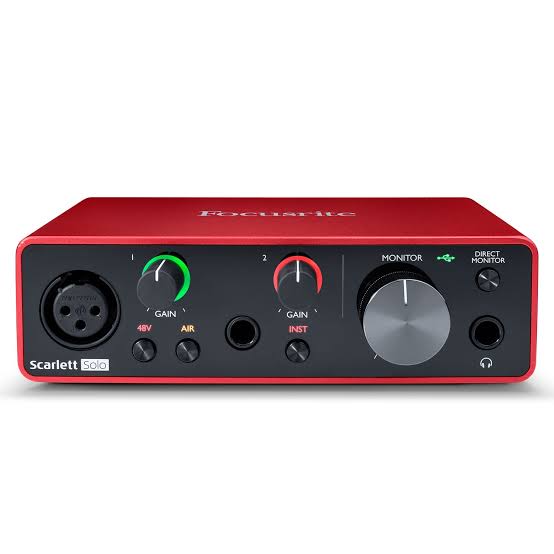 Focusrite Scarlett Solo (3rd Gen)