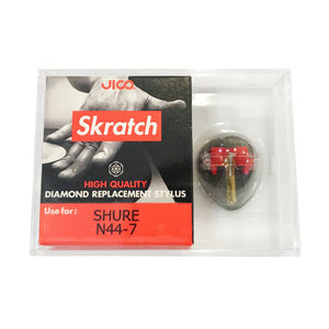 Jico x Skratch Diamond Replacement Stylus for Shure N44-7