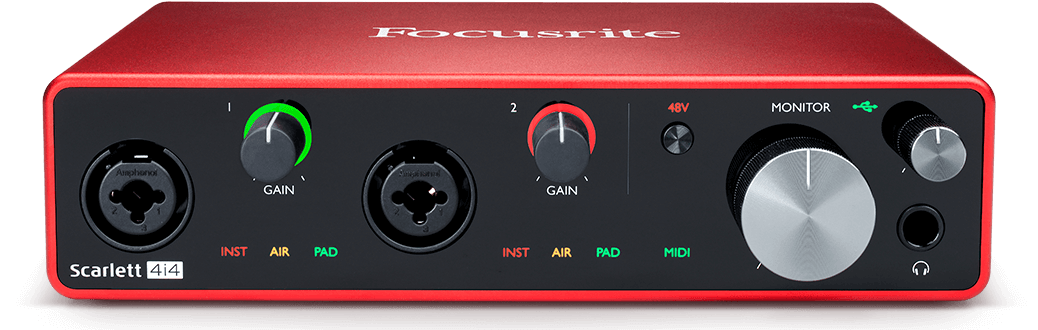 Focusrite Scarlett 4i4 (3rd Gen)