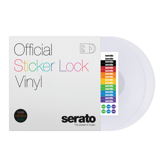 Serato Sticker Lock Control Vinyl (Pair) 12"