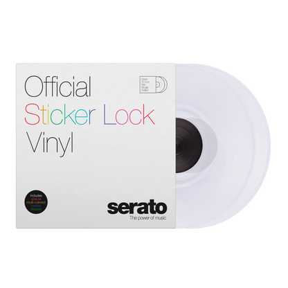 Serato Sticker Lock Control Vinyl (Pair) 12"