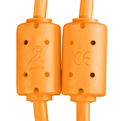 UDG Ultimate USB Cable 2.0 C-B Orange Straight