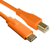 UDG Ultimate USB Cable 2.0 C-B Orange Straight
