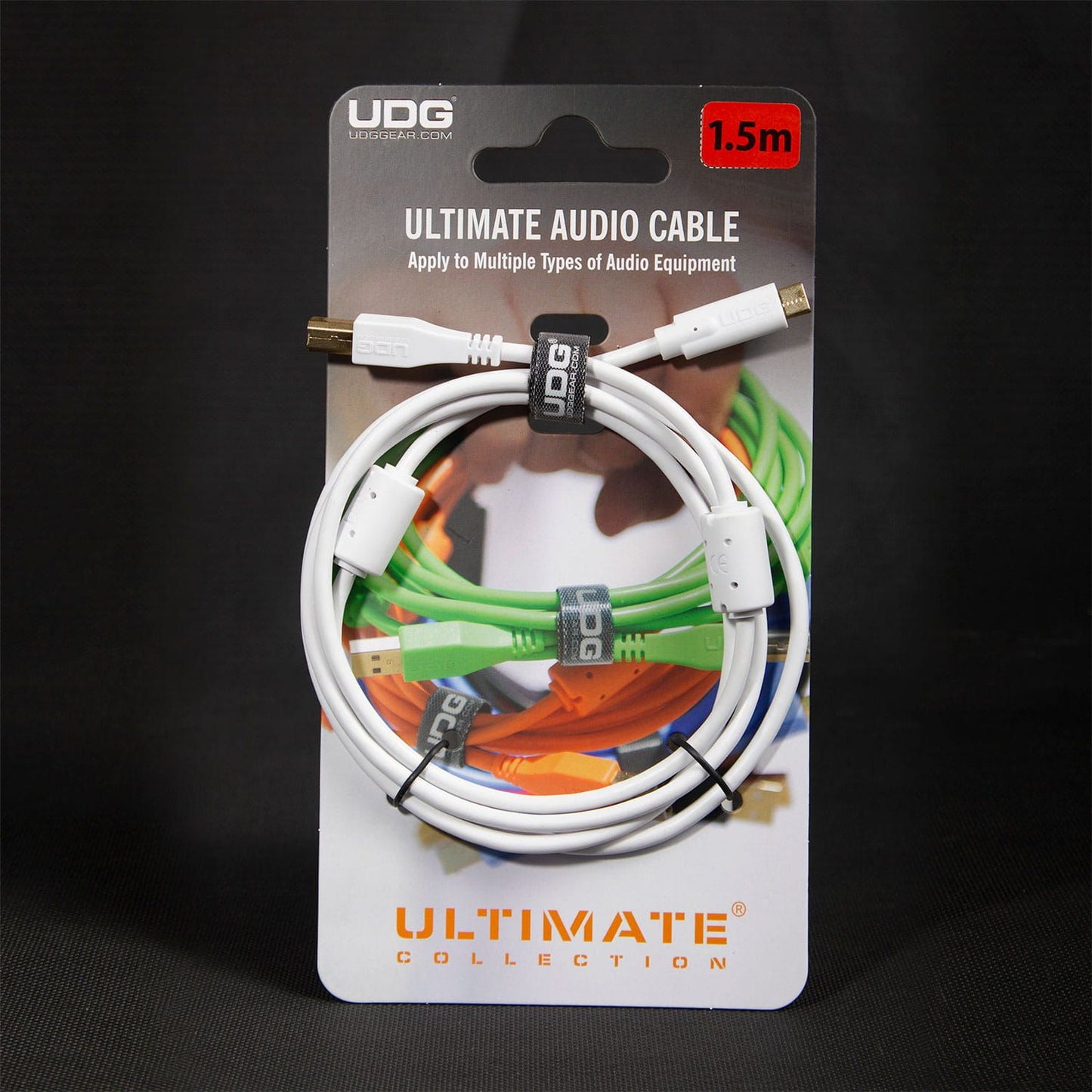 UDG Ultimate USB Cable 2.0 C-B White Straight