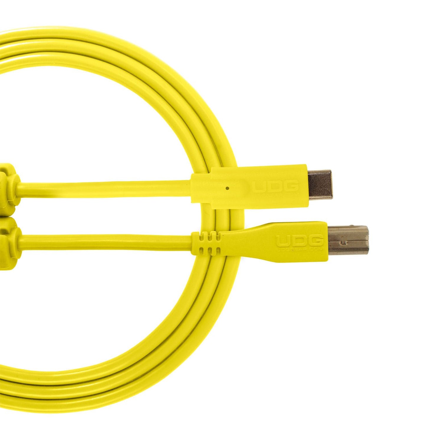 UDG Ultimate USB Cable 2.0 C-B Yellow Straight